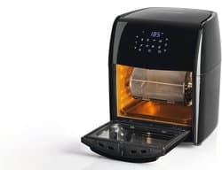 Digitale XL heteluchtfriteuse 12 liter - Vetarm en Zacht Koken met 9 Programma's