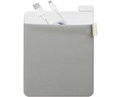 Externe harde schijf houder - Laptop opberger - Laptop organiseren - Plakbare opbergvak - 15 x 11.5 cm - Zwart