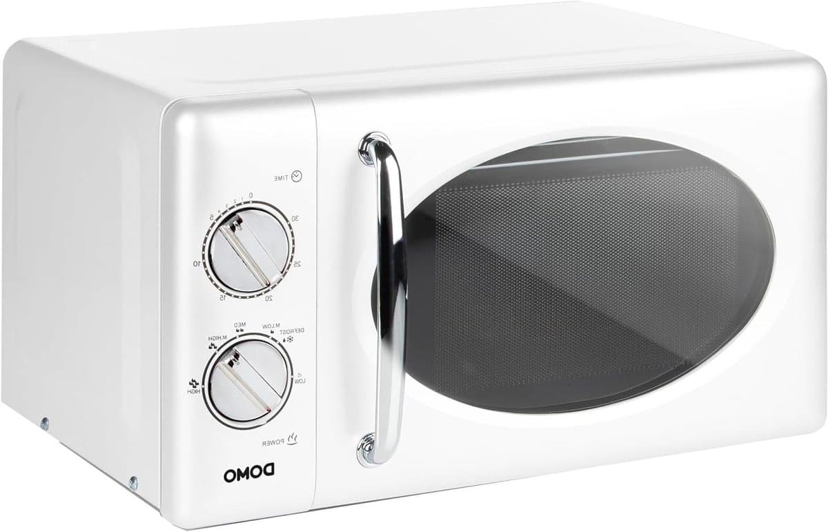 Magnetron - Oven Opwarmen - Snel Eten Bereiden - Ontdooifunctie - 25 Liter - Wit — afbeelding 1