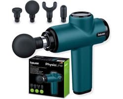 Thijox - Massagepistool MG 99 - Krachtige Triggerpointmassage - Compact Massageapparaat met 4 Opzetstukken - 5 Intensiteitsniveaus - Oplaadbare Batter