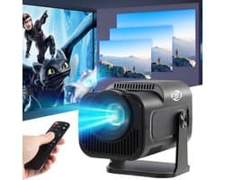 Equivera Mini Beamer - Draagbare Beamer - Beamer - Mini Beamer Projector - Projector - Mini Projector