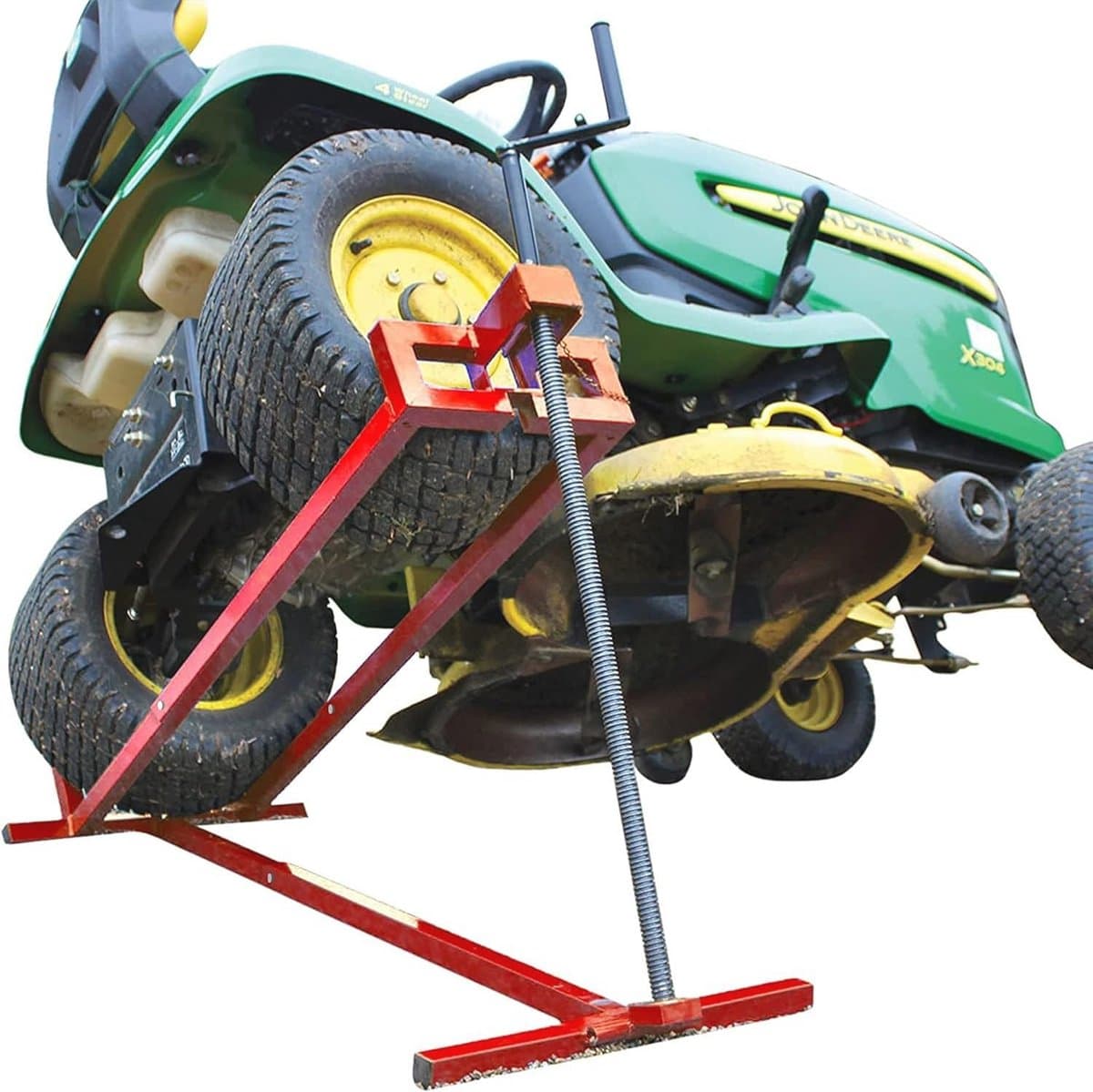 Telescopische Grasmaaier Lifter - Hefinrichting tot 400 kg voor Tuinonderhoud — afbeelding 1