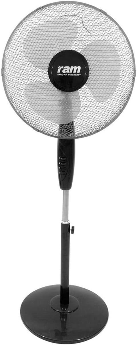 Oscillerende Staande Ventilator 40cm Solide Basis 3 Snelheden Verstelbaar — afbeelding 1