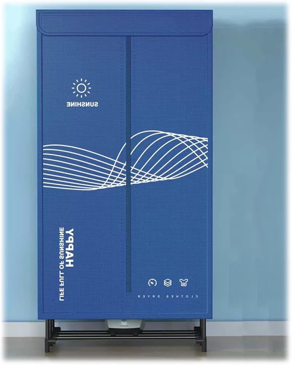 Elektrische Kledingdroger - Kledingkast Droger - Snel Kleding Drogen - Energiezuinig 1200W - 430L Capaciteit - Wit — afbeelding 1