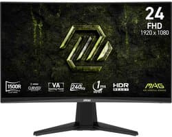 MSI MAG 245C X24 - Full HD Curved Gaming Monitor - 240hz - 24 inch