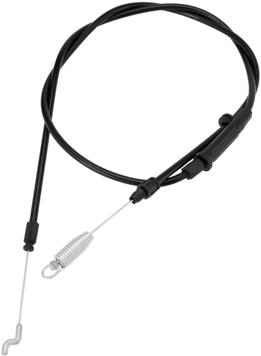 Dailygoods- Koppelingskabel Vervangend Onderdeel - Externe Lengte 1365 mm - Compatibel met Mountfield SP533 - Zwart Plastic - Aandrijfkabel - Draaddiameter 6 mm — afbeelding 1