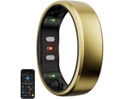 Ringconn Smart Ring Gen 2 - Maat-#7 - Kleur: Goud