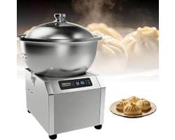 Deegkneedmachine - Elektrische mixer - Bakken thuis - Dubbele rotatie - 5kg capaciteit - Zilver
