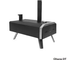Ohana DT - Pizzaoven - Pizza Oven Buiten - Draagbaar - Houtgestookt - RVS - Tot 540C - Voor De Liefhebbers Van Italiaanse Pizza
