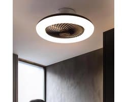 Design Plafondventilator met Dimbaar Sterrenhemel LED Licht Ø55 cm