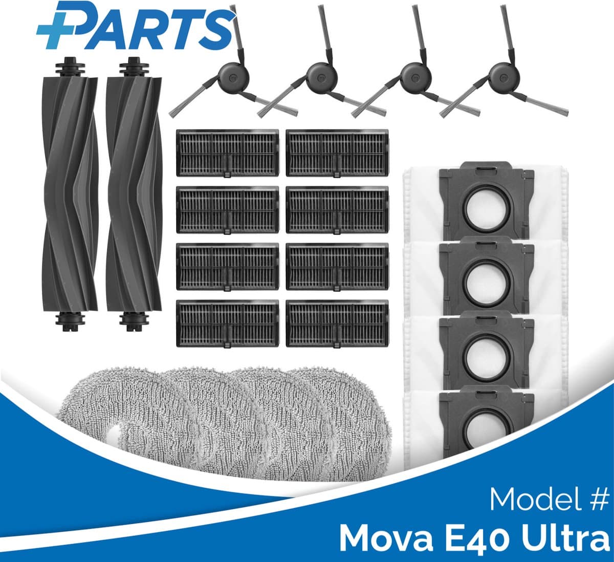 Mova E40 Ultra Onderhoudsset (Plus.Parts® alternatief voor RAK49) — afbeelding 1