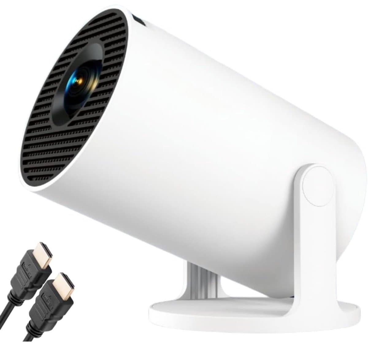 Nexvo® Draagbare beamer - Beamer - Projector - Mini Beamer - Wit -10cm x 9cm x 16cm — afbeelding 1