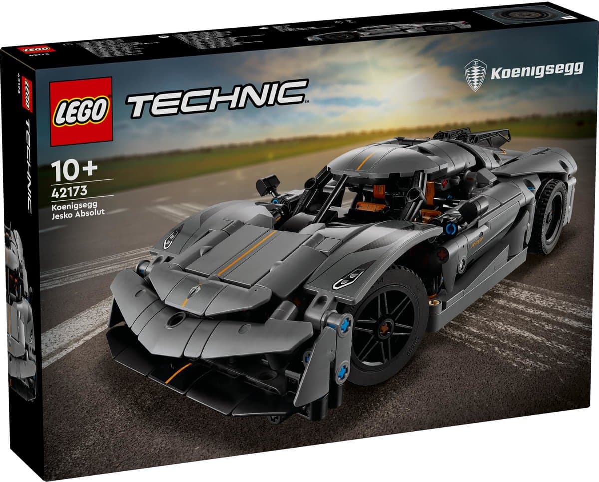 LEGO Technic - Koenigsegg Jesko Absolut grijze hypercar Constructiespeelgoed — afbeelding 1