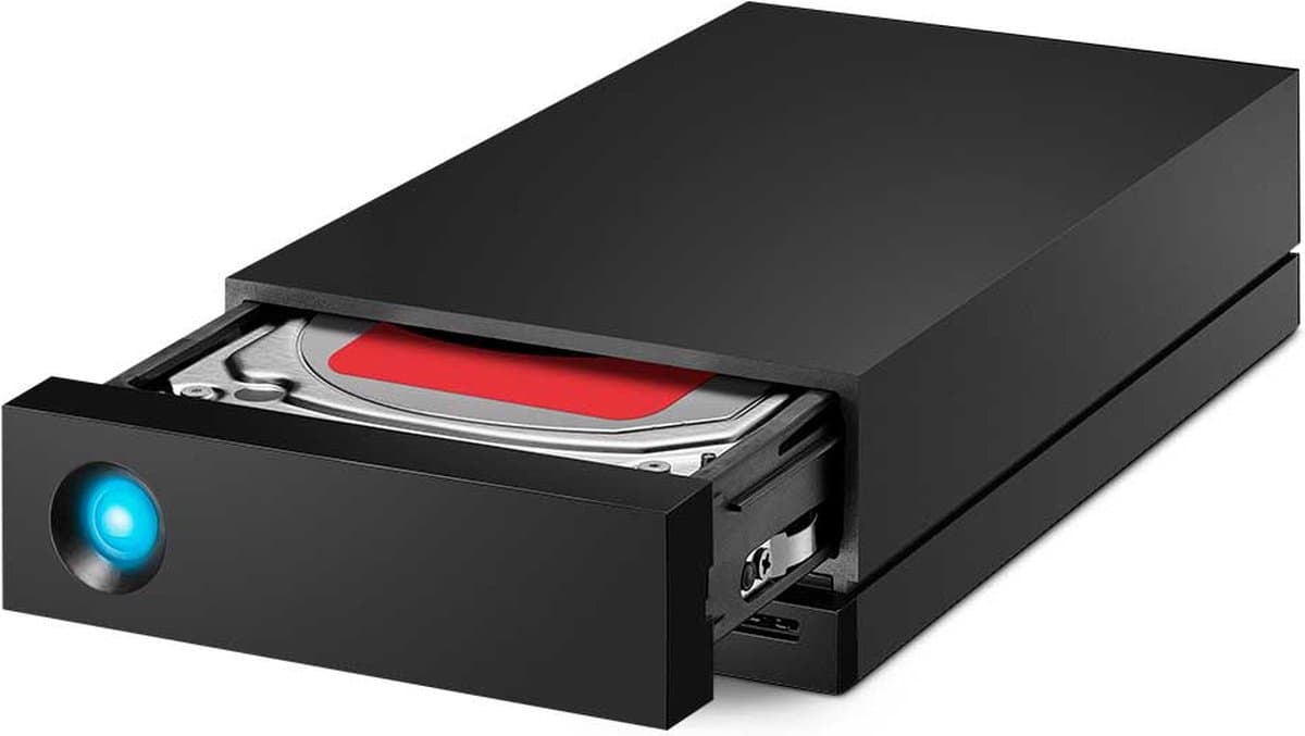 LaCie 1big Dock externe harde schijf 8000 GB Zwart — afbeelding 1
