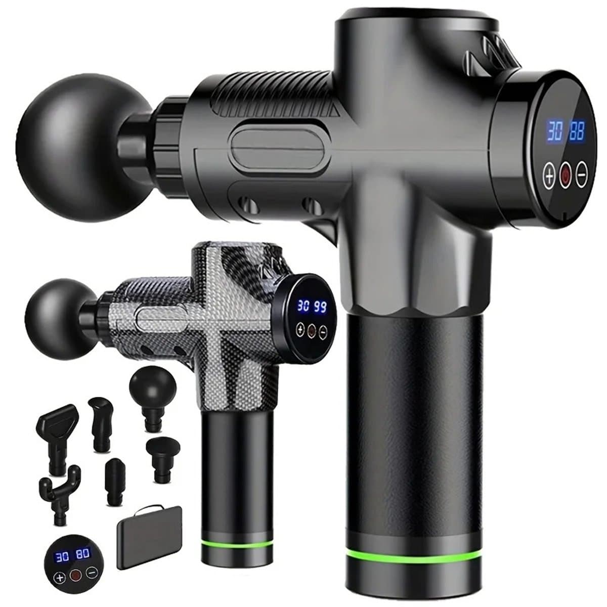 Niamora - Massagepistool - Massage gun - Massageapparaat - Spiermassager - Fascia Diepe spierontspanning - Meerdere niveaus. — afbeelding 1