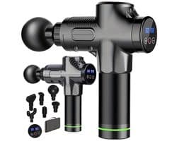 Niamora - Massagepistool - Massage gun - Massageapparaat - Spiermassager - Fascia Diepe spierontspanning - Meerdere niveaus.
