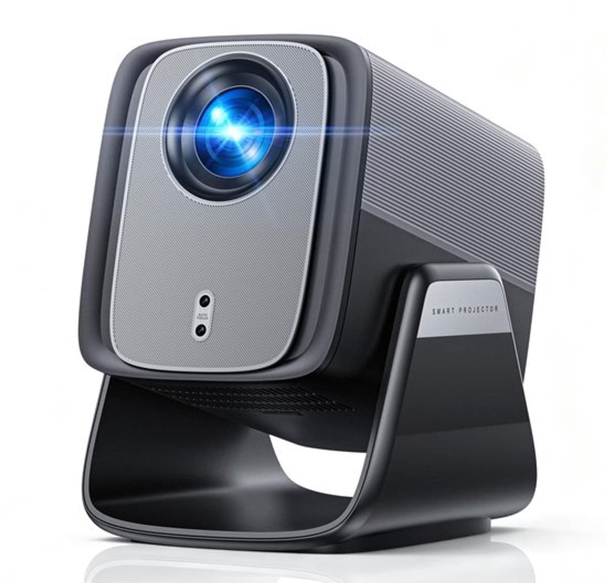 Beamer Draagbaar - 1000 ANSI Lumen Helderheid - 1920 x 1080 Full HD Resolutie - Android Smart Projector - Voor Thuisbioscoop En Entertainment — afbeelding 1