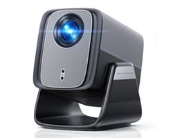 Beamer Draagbaar - 1000 ANSI Lumen Helderheid - 1920 x 1080 Full HD Resolutie - Android Smart Projector - Voor Thuisbioscoop En Entertainment