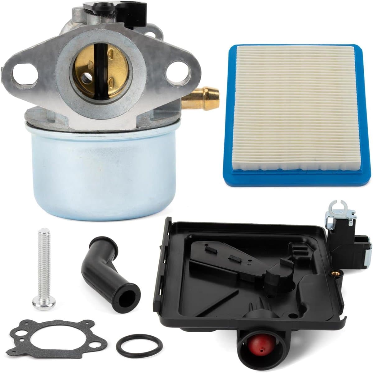 SnelShoppen - Carburetor voor Grasmaaier 799868 498170 Vervangende Onderdelen, Eenvoudige Installatie, Hoogwaardige Duurzaamheid, Voor 122000 Series, — afbeelding 1