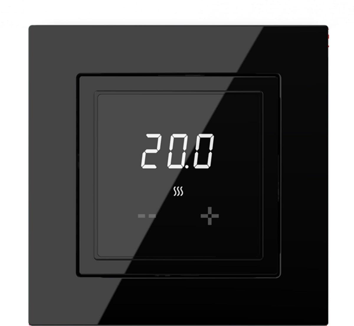 ET44 WiFi Klokthermostaat, RAL 9011 (Grafietzwart) — afbeelding 1