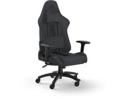 Corsair TC100 - Relaxed Gaming Stoel - Stoffen - Zwart/Grijs