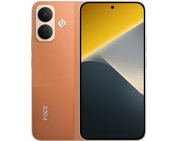 Xiaomi POCO X8 - 12GB RAM - 256GB - Orange - Enorme 8340mAh batterij met 67W HyperCharge - 6.83" 1,5K ultrahelder AMOLED-display - Gesegmenteerd patroonontwerp met robuuste afwerking