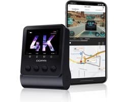4K Dashcam - Autocamera Rijrecorder - Veilig Rijden - 4K Resolutie - 140 Graden - Zwart