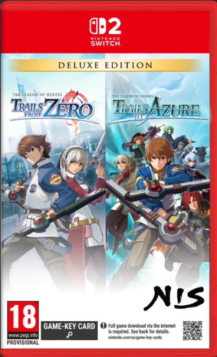 The Legend of Heroes: Trails from Zero + Trails to Azure - Deluxe Edition - Nintendo Switch 2 — afbeelding 1