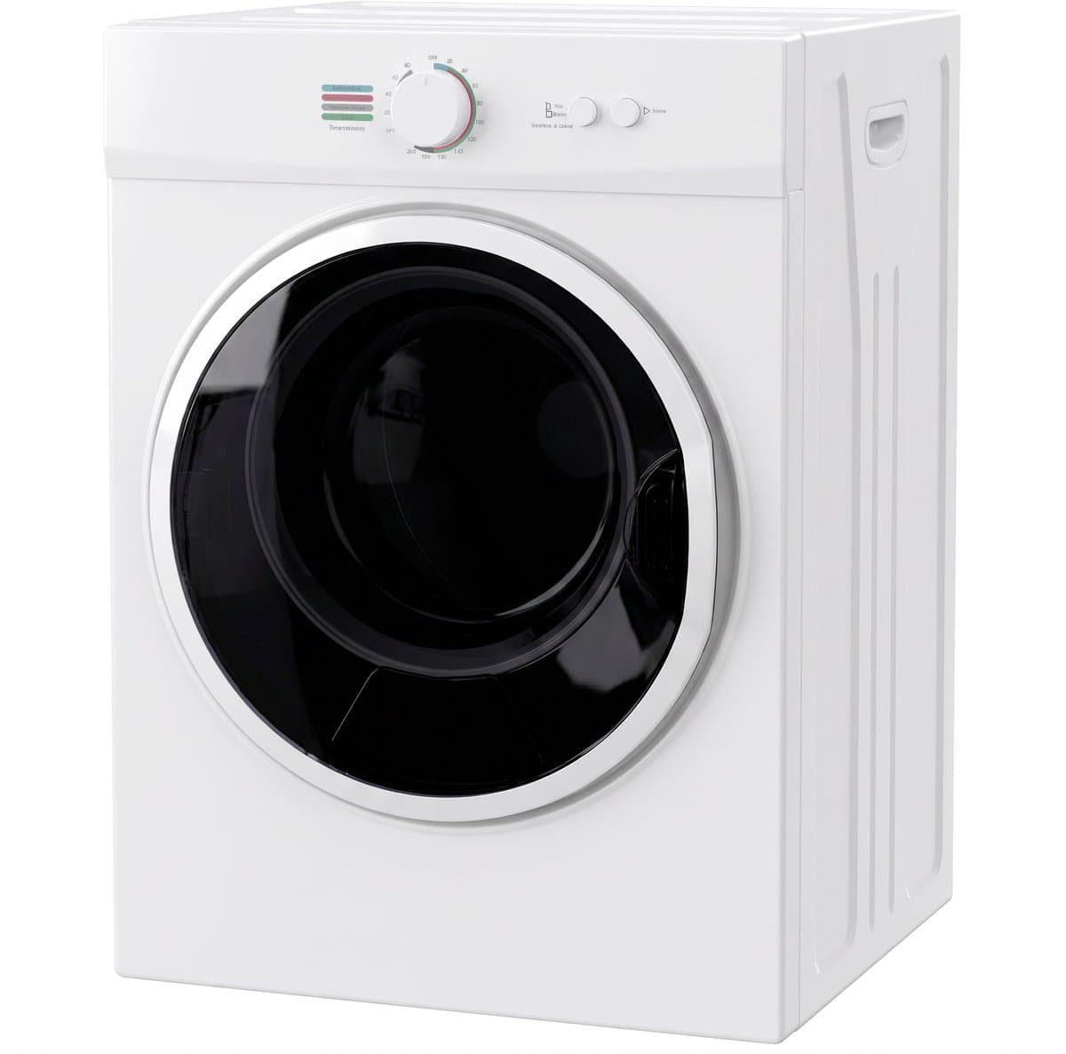TEKROA® Mini-droger - 3 kg, 1020 W met PTC-verwarming en timer - 49 x 47 x 70 cm - wit — afbeelding 1