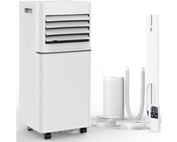 Mobiele airco 10000 BTU stil draagbaar met ontvochtiger, afstandsbediening en 4-in-1 functie