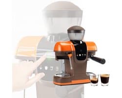 VLSelect® Espressomachine Bonen - Koffiemachine - Bonenmaler