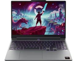 Lenovo LOQ 15AHP11 AMD Ryzen™ 7 250 Laptop 38,9 cm (15.3") WUXGA 16 GB DDR5-SDRAM 512 GB SSD NVIDIA GeForce RTX 5070 Wi-Fi 6 (802.11ax) Windows 11 Home Engels Grijs