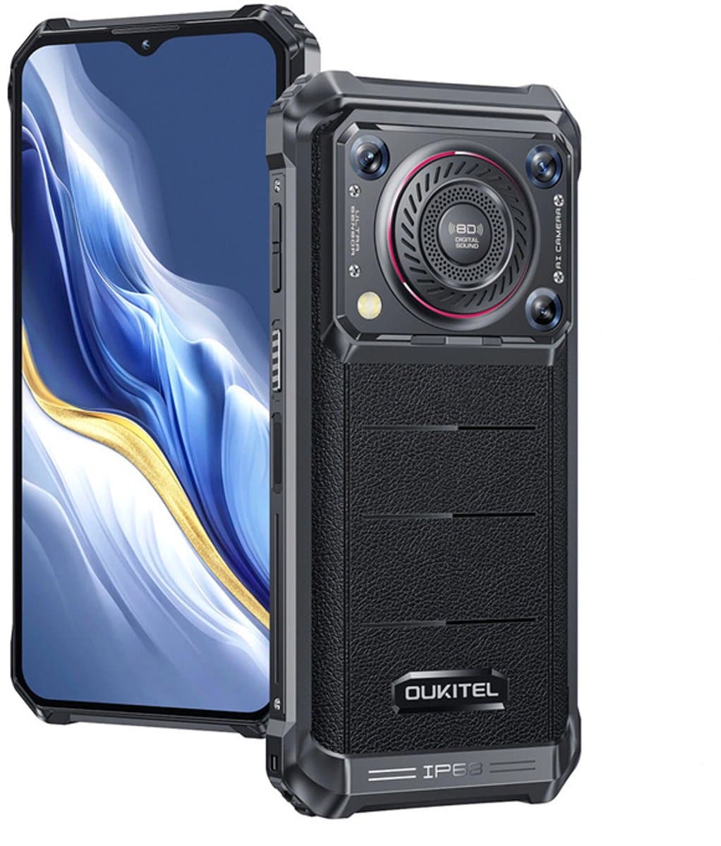 Oukitel Smartphone WP36 Pro 6/256 10600 Zwart — afbeelding 1