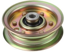 Stationaire Katrol Slijtvast Staal - Compatibel met Husqvarna CT/CTH/GT/GTH/LT - Buitendiameter 95,5 mm - Middengat 9,5 mm - Riemloopvlak Diameter 77 mm - Schokbestendig en corrosiebestendig - Idlerwiel