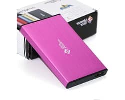 Externe Harde Schijf - Draagbare Opslag - Bestanden Opslaan - Super-Speed USB 3.0 - 160 GB - Roze