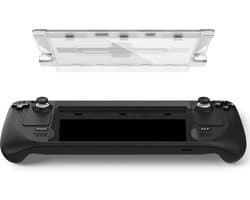 Spigen - Steam Deck screenprotector - Gehard glas met montage frame - Transparant