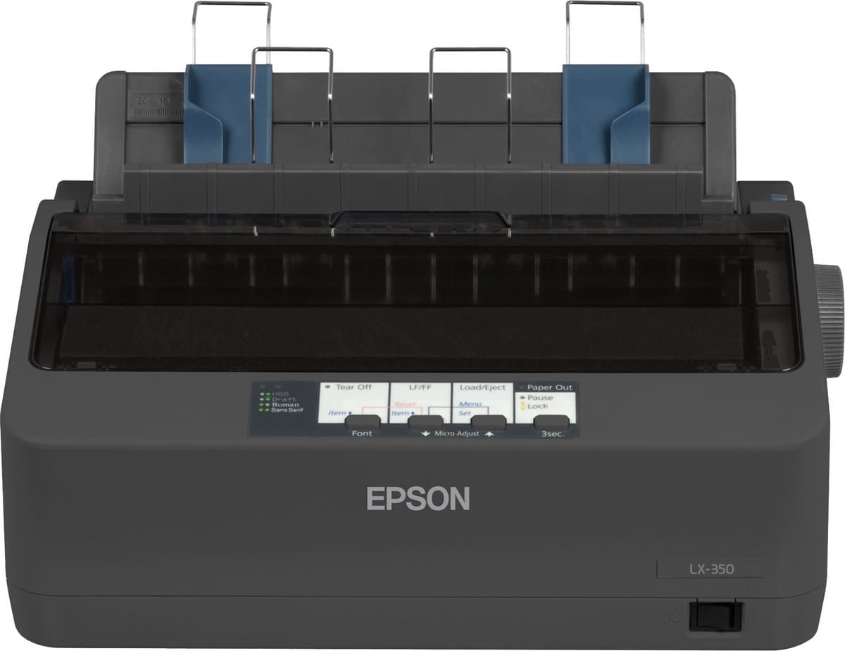 Epson LX-350 usb-parallel-serie matrixprinter — afbeelding 1
