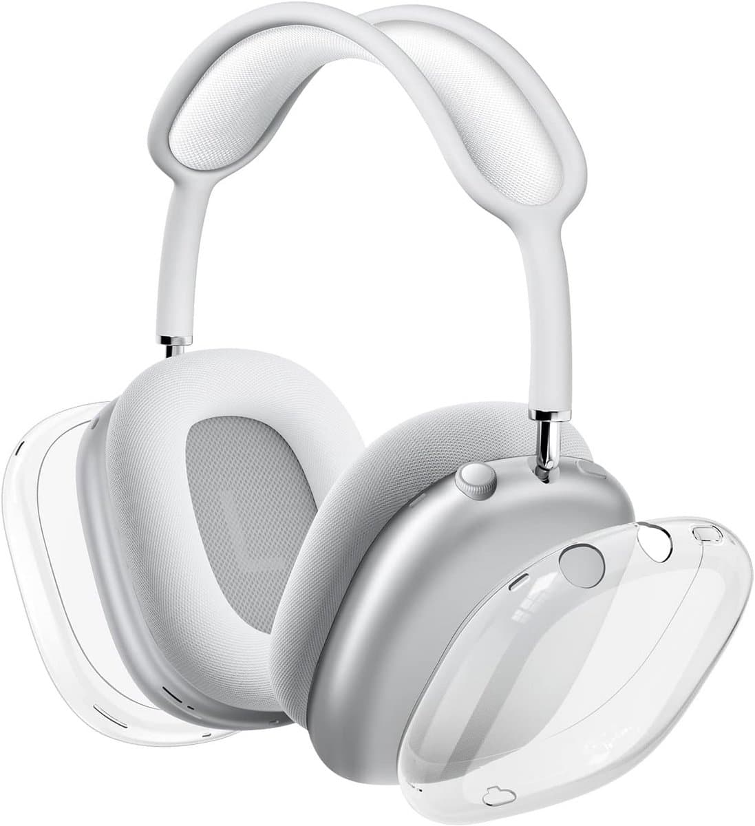 Transparante Beschermhoes voor AirPods Max hoofdtelefoon - Krasbestendig TPU — afbeelding 1