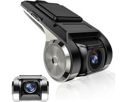 Auto DVR Dashcam Mini-autocamera 170 ° groothoek autocamera USB-minirecorder, nachtversie videorecorder met G-sensor, lusopname, parkeerbewaking voor Android autoradio autocamera