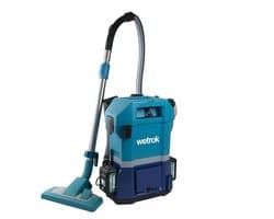 Wetrok Portavac BeFree – Accu Rugstofzuiger 18V 5Ah met HEPA-filter.