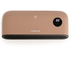 CREATE - Keramische wand- of vloerverwarming met WiFi - Mokka - WARM WALL PRO