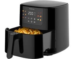 Inventum GF501HLDB Airfryer XL - 5L - 11 programma's - 70-200 °C - Tot 5 personen - Zwart