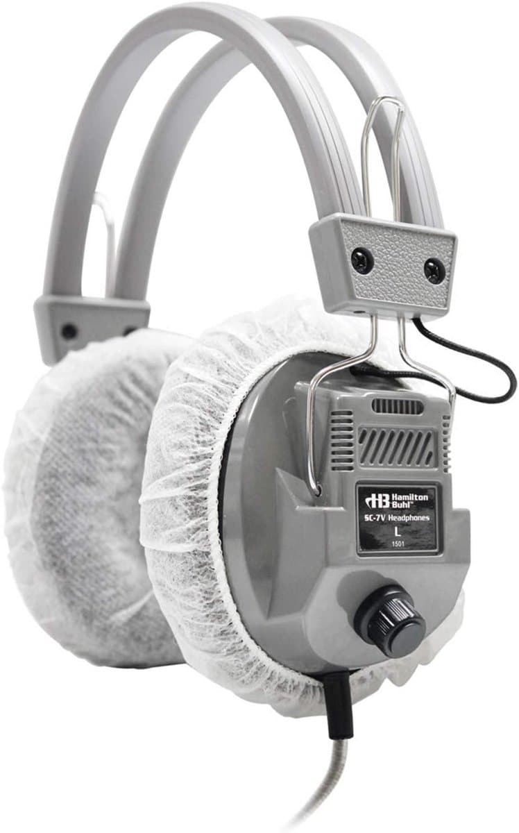 Sanitaire Wegwerphoezen voor Over-Ear Hoofdtelefoons - 50 Paar — afbeelding 1