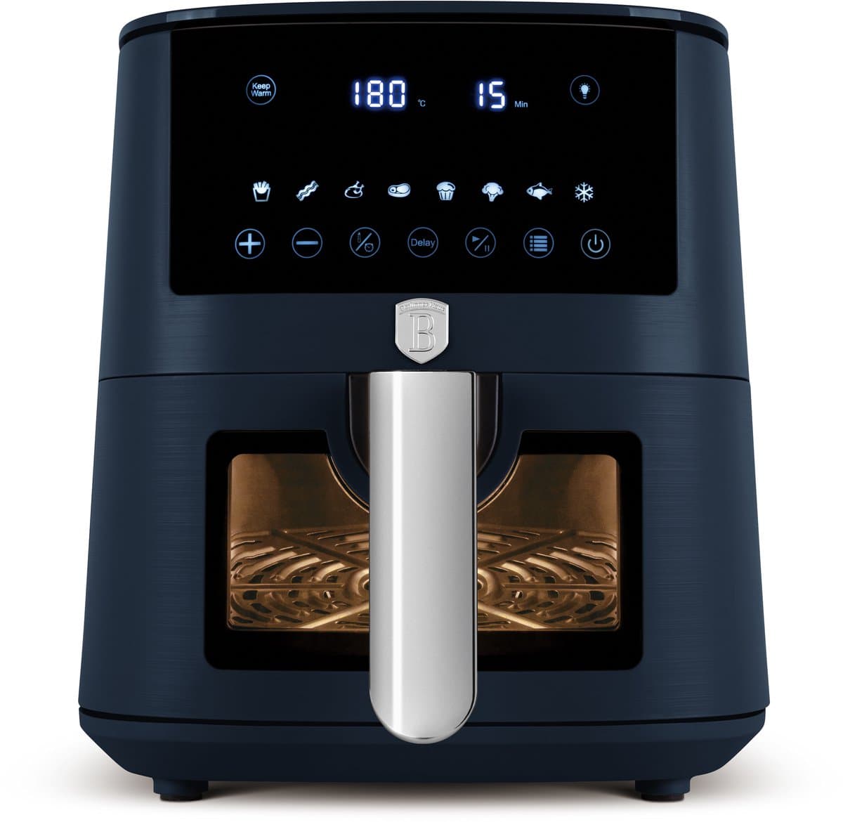 Berlinger Haus Airfryer XL - Deep Sea mat blauw — afbeelding 1