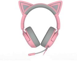 Razer Kraken Kitty V3 X - Gaming Headset - 7.1 Surround - 3.5mm - Roze