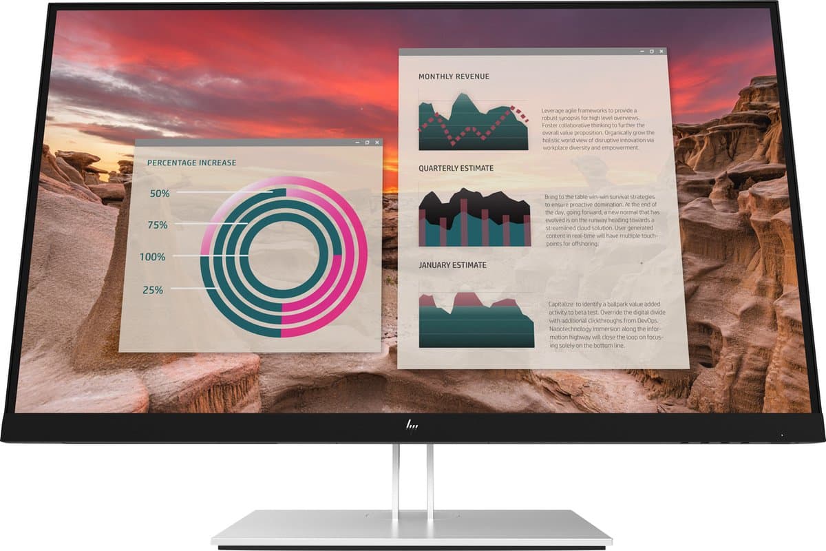 Monitor HP E27U G4 IPS WXGA 27" IPS — afbeelding 1