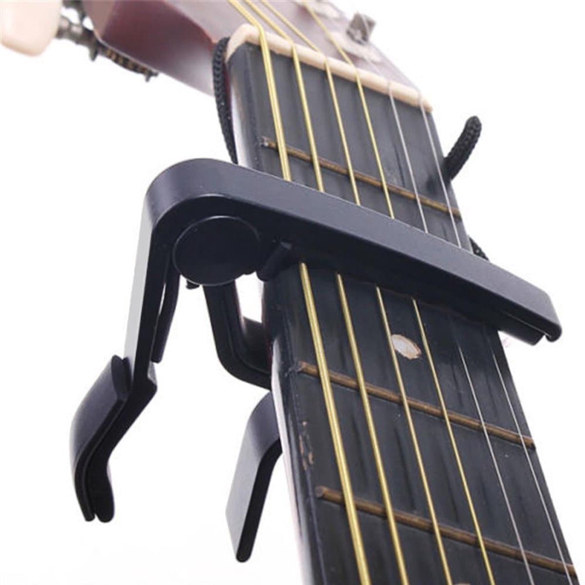 Multi Capo voor Gitaar - Elektrisch - Akoestisch - Luxe Capo - Modern Design - Zwart — afbeelding 1