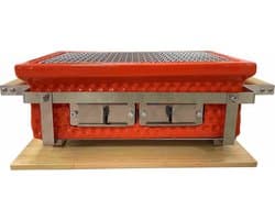 Keij Kamado - Shichirin - Hibachi - Tafelgrill - oranje
