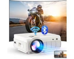 Luxe beamer - 4K ondersteuning projector - 5G/WiFi/Bluetooth - home cinema - 15000 Lumen