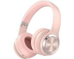 Koptelefoon voor kinderen en tieners | B21 | draadloos | bluetooth | touch | roze
